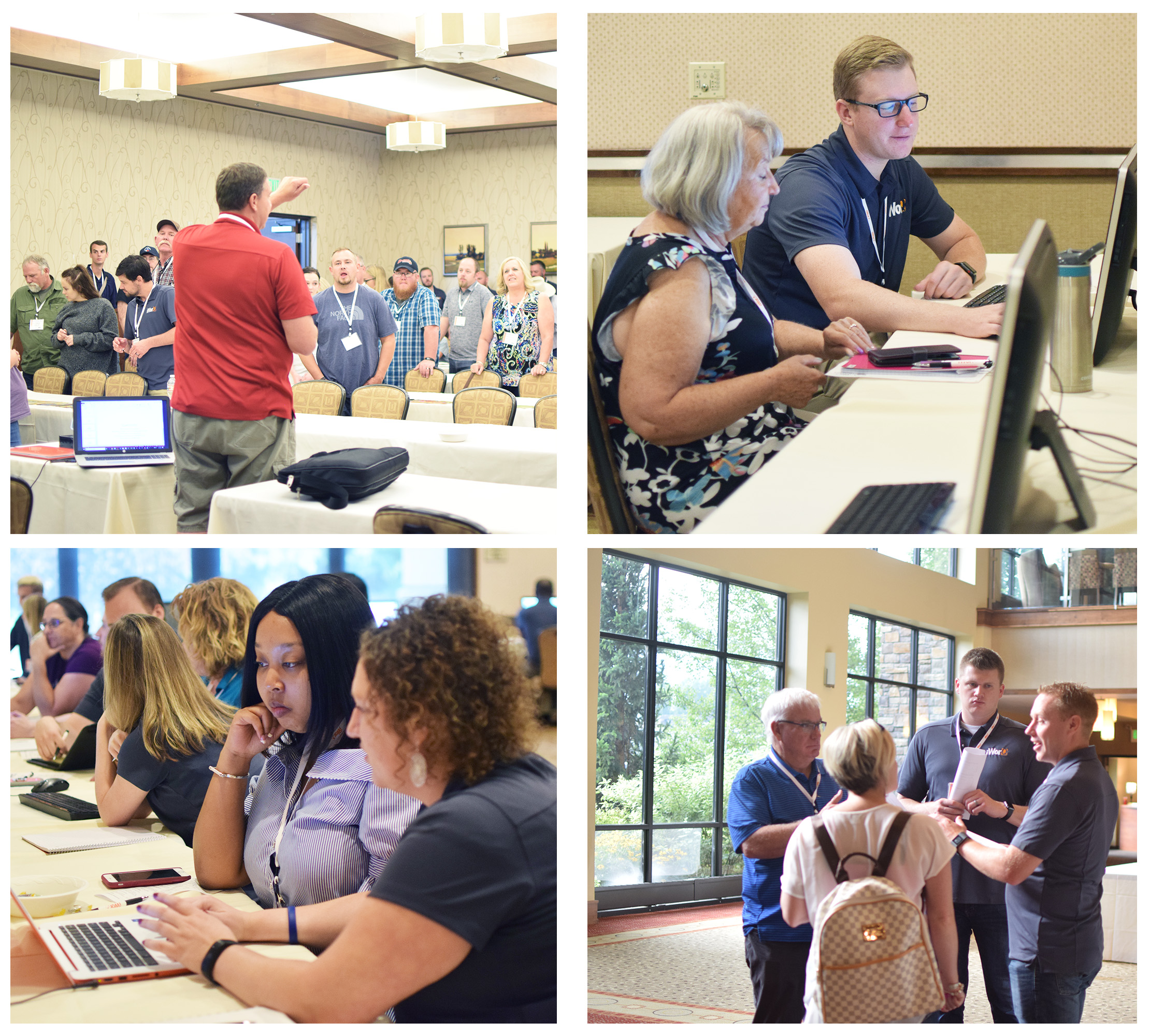 iWorq Staff at conference