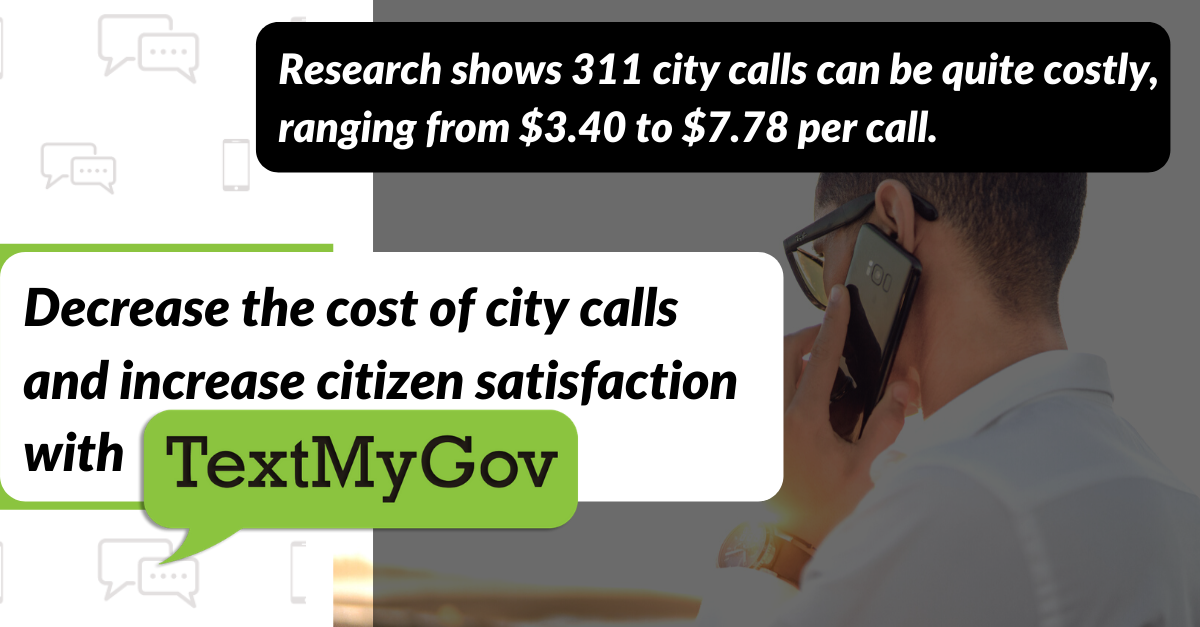 Cost-Effective Alternative to 311 programs.