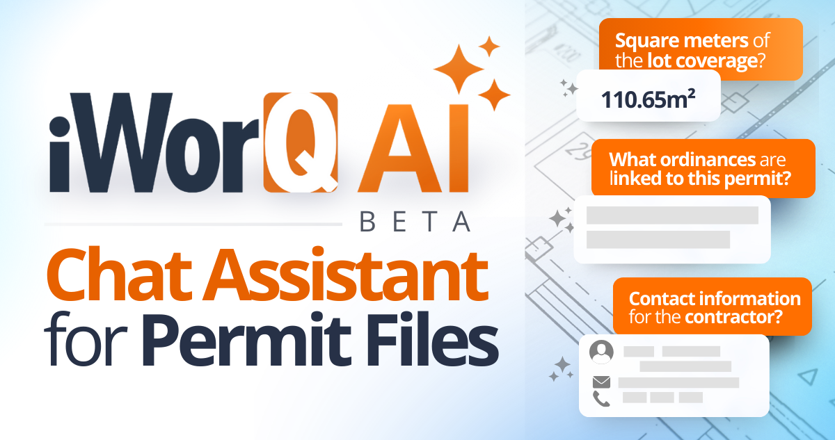 Featured image for “iWorQ AI Beta –Chat Assistant for Permit Files”